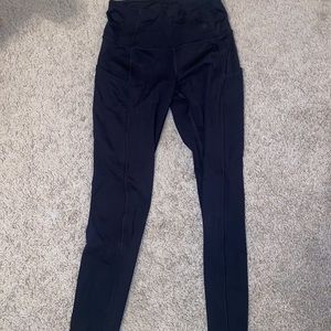 Lululemon fast and free black legging 7/8 length